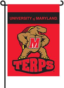 COLLEGIATE Maryland 2-Sided 13" x 18" Garden Flag