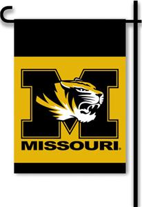 COLLEGIATE Missouri 2-Sided 13" x 18" Garden Flag