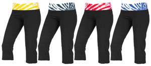 Boxercraft Girls Color Wash Practice Capris