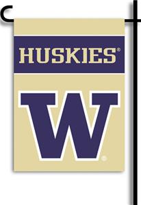 COLLEGIATE Washington 13" x 18" Garden Flag