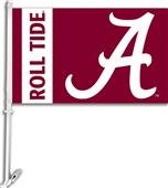 COLLEGIATE Alabama "A" 2-Sided 11" x 18" Car Flag COLLEGIATE Alabama "A" 2-Sided 11" x 18" Car Flag