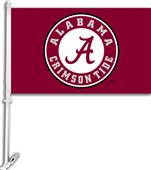 COLLEGIATE Alabama Circle "A" 11" x 18" Car Flag COLLEGIATE Alabama Circle "A" 11" x 18" Car Flag