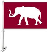 COLLEGIATE Elephant 2-Sided 11" x 18" Car Flag COLLEGIATE Elephant 2-Sided 11" x 18" Car Flag