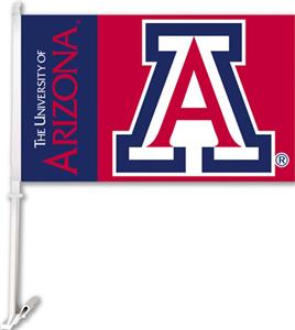 COLLEGIATE Arizona 2-Sided 11" x 18" Car Flag