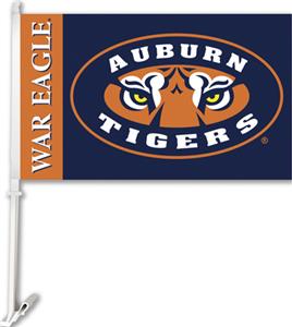 COLLEGIATE Auburn Tiger Eyes 11" x 18" Car Flag