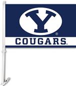 COLLEGIATE Brigham Young 11" x 18" Car Flag COLLEGIATE Brigham Young 11" x 18" Car Flag