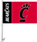 COLLEGIATE Cincinnati 2-Sided 11" x 18" Car Flag COLLEGIATE Cincinnati 2-Sided 11" x 18" Car Flag