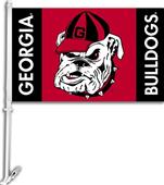 COLLEGIATE Georgia Bulldog 11" x 18" Car Flag COLLEGIATE Georgia Bulldog 11" x 18" Car Flag