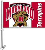 COLLEGIATE Maryland 2-Sided 11" x 18" Car Flag COLLEGIATE Maryland 2-Sided 11" x 18" Car Flag