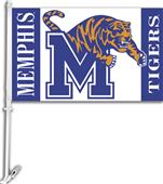 COLLEGIATE Memphis 2-Sided 11" x 18" Car Flag COLLEGIATE Memphis 2-Sided 11" x 18" Car Flag