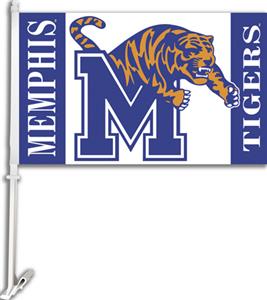 COLLEGIATE Memphis 2-Sided 11" x 18" Car Flag