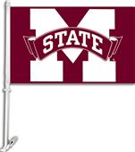 COLLEGIATE Mississippi State 11" x 18" Car Flag COLLEGIATE Mississippi State 11" x 18" Car Flag
