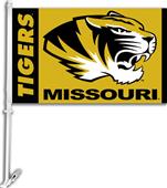 COLLEGIATE Missouri 2-Sided 11" x 18" Car Flag COLLEGIATE Missouri 2-Sided 11" x 18" Car Flag