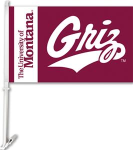 COLLEGIATE Montana 2-Sided 11" x 18" Car Flag