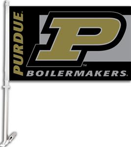 COLLEGIATE Purdue 2-Sided 11" x 18" Car Flag
