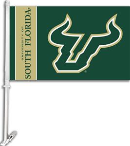 COLLEGIATE South Florida 11" x 18" Car Flag