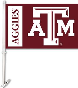 COLLEGIATE Texas A&M 2-Sided 11" x 18" Car Flag