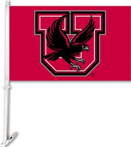 COLLEGIATE Utah 2-Sided 11" x 18" Car Flag