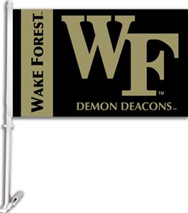 COLLEGIATE Wake Forest 2-Sided 11" x 18" Car Flag