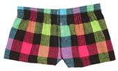 Boxercraft Girl's Plaid Flannel Bitty Boxer Shorts