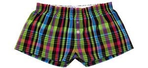 Womens Patterns Cotton Bitty Boxer Shorts