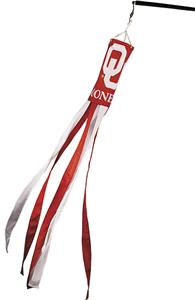 COLLEGIATE Oklahoma Windsock w/Streamers