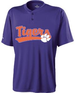 Holloway Collegiate Clemson Tiger Ball Park Jersey