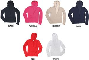 Girls Cutting Edge Fleece Zip Up Hoodies
