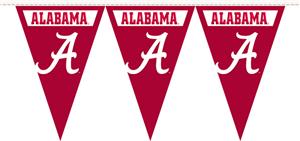 COLLEGIATE Alabama Party Pennant Flags