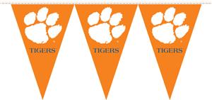 COLLEGIATE Clemson Party Pennant Flags
