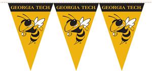 COLLEGIATE Georgia Tech Party Pennant Flags
