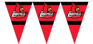 COLLEGIATE Louisville Party Pennant Flags
