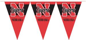 COLLEGIATE Nebraska Party Pennant Flags