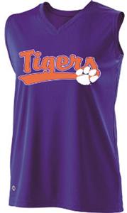 Holloway Ladies Curve Collegiate Clemson Jersey