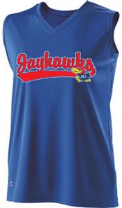 Holloway Ladies Curve Collegiate Kansas Jersey