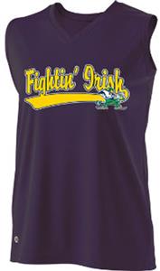 Holloway Ladies Curve Collegiate Notre Dame Jersey