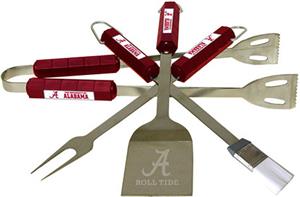 COLLEGIATE Alabama 4 Piece BBQ Set