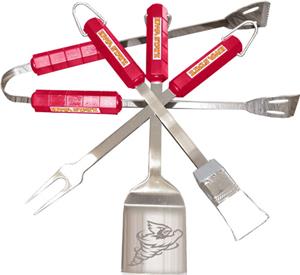 COLLEGIATE Iowa State 4 Piece BBQ Set
