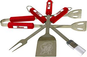 COLLEGIATE Maryland 4 Piece BBQ Set