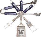 COLLEGIATE Washington 4 Piece BBQ Set COLLEGIATE Washington 4 Piece BBQ Set