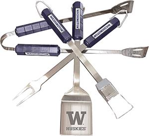 COLLEGIATE Washington 4 Piece BBQ Set