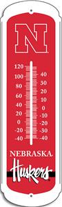 COLLEGIATE Nebraska 27" Outdoor Thermometer