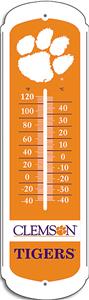 COLLEGIATE Clemson 12" Outdoor Thermometer