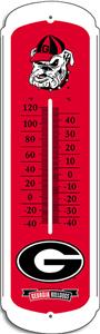 COLLEGIATE Georgia 12" Outdoor Thermometer