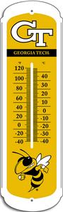 COLLEGIATE Georgia Tech 12" Outdoor Thermometer