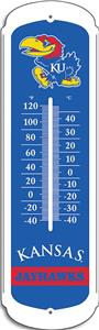 COLLEGIATE Kansas 12" Outdoor Thermometer