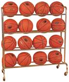 Bison Standard 16 Ball Basketball Carts
