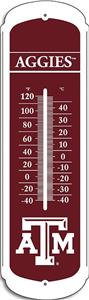 COLLEGIATE Texas A&M 12" Outdoor Thermometer