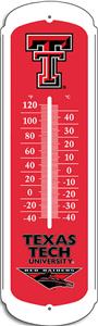 COLLEGIATE Texas Tech 12" Outdoor Thermometer