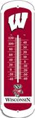 COLLEGIATE Wisconsin 12" Outdoor Thermometer